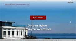 Desktop Screenshot of lisbon-holiday-apartments.com